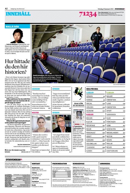 SDS-master 5.0.23 - Sydsvenska Dagbladet