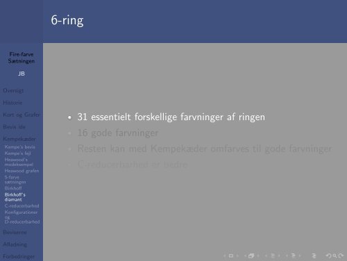 Fire-farve Sætningen