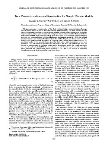 New Parameterizations and Sensitivities for Simple Climate Models