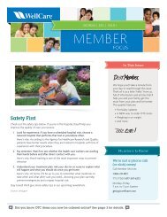 MEMBER - WellCare