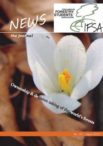 IFSA News nº55: "Ownership and decision taking of the world's forests"