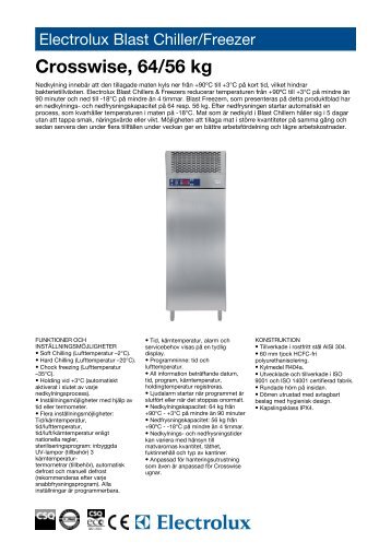 Electrolux Blast Chiller/Freezer