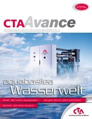 Kundenmagazin CTA Avance Ausgabe Nr. 2 November 2009