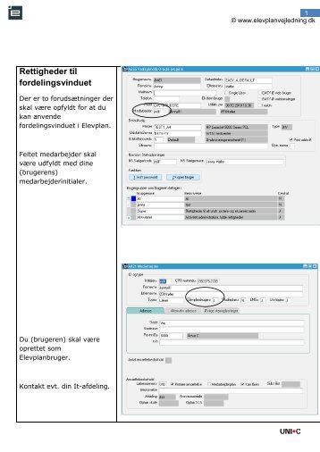 Word skabelon til vejledninger - Elevplan (vejledning)