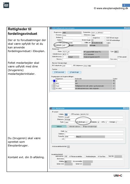 Word skabelon til vejledninger - Elevplan (vejledning)