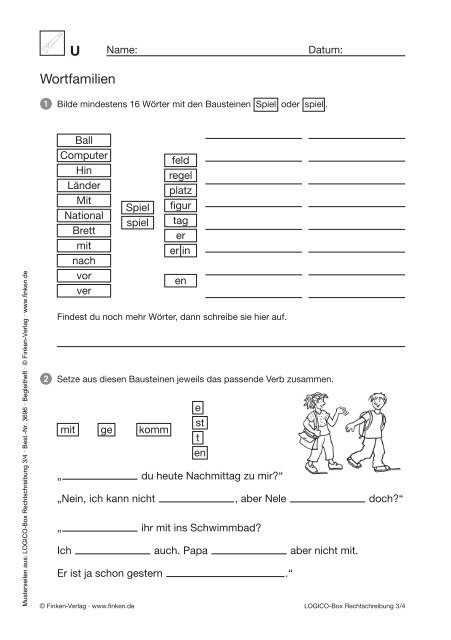 Logico-Box Rechtschreibung 3/4