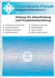 Zeitung für Ideenfindung und Produktentwicklung - Innovations ...