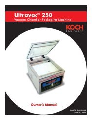 Koch 250 - Berkel Sales & Service