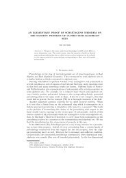 An Elementary Proof of Schmüdgen's Theorem on the Moment ...