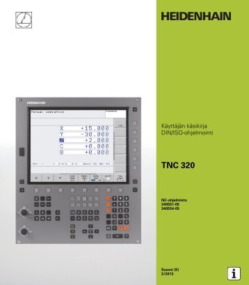 TNC 320 DIN/ISO - heidenhain