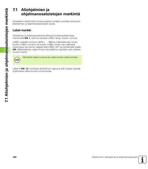 TNC 320 DIN/ISO - heidenhain