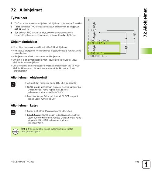 TNC 320 DIN/ISO - heidenhain