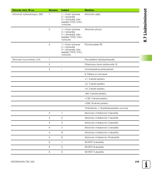 TNC 320 DIN/ISO - heidenhain