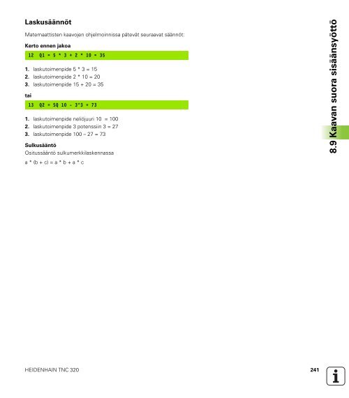 TNC 320 DIN/ISO - heidenhain