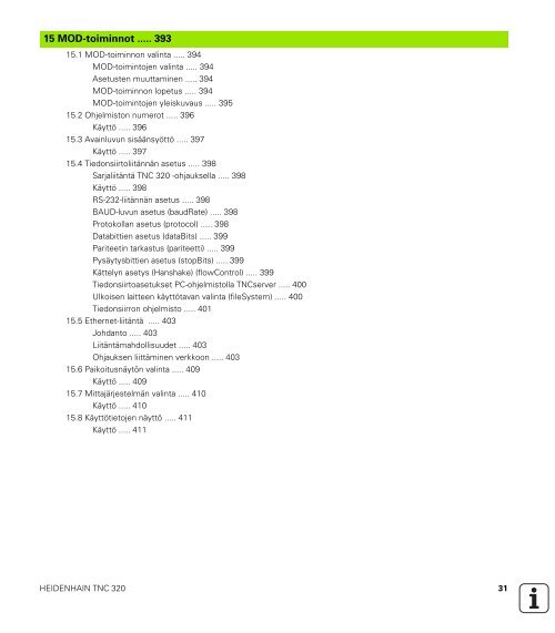 TNC 320 DIN/ISO - heidenhain