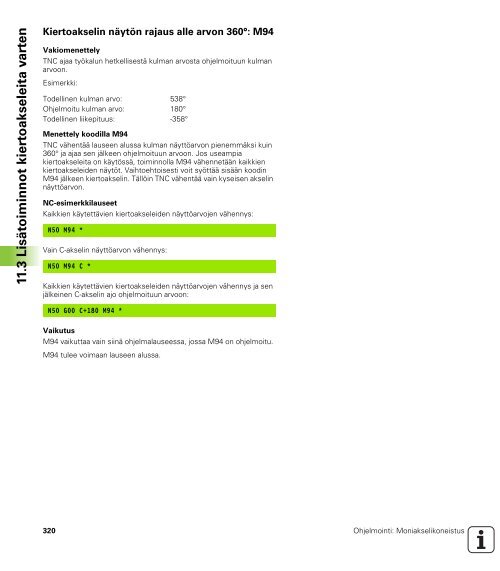 TNC 320 DIN/ISO - heidenhain