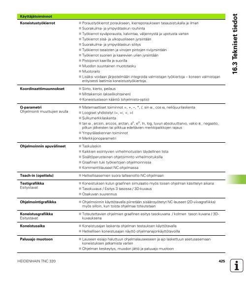 TNC 320 DIN/ISO - heidenhain