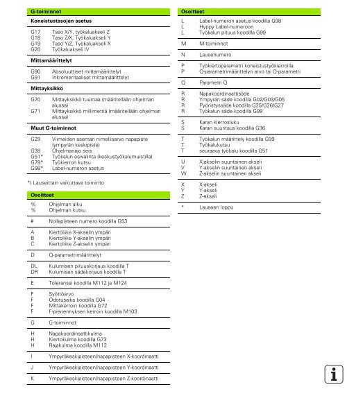 TNC 320 DIN/ISO - heidenhain