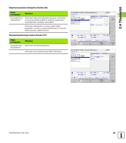 TNC 320 DIN/ISO - heidenhain