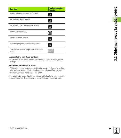 TNC 320 DIN/ISO - heidenhain