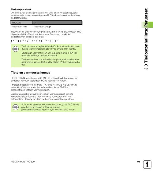 TNC 320 DIN/ISO - heidenhain