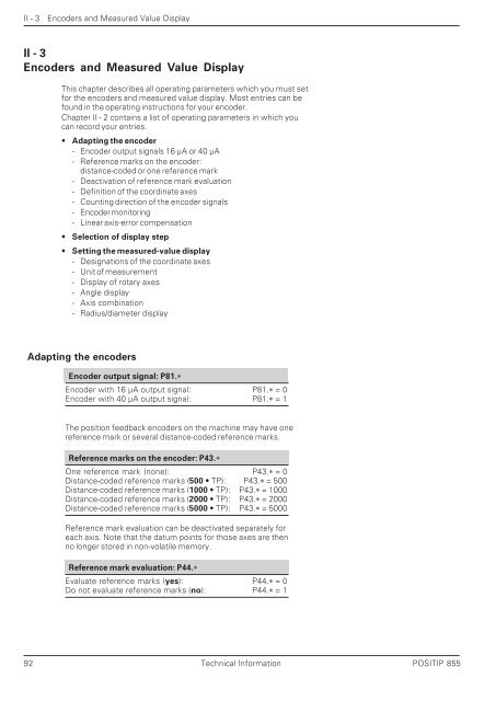 POSITIP 855 - heidenhain - DR. JOHANNES HEIDENHAIN GmbH