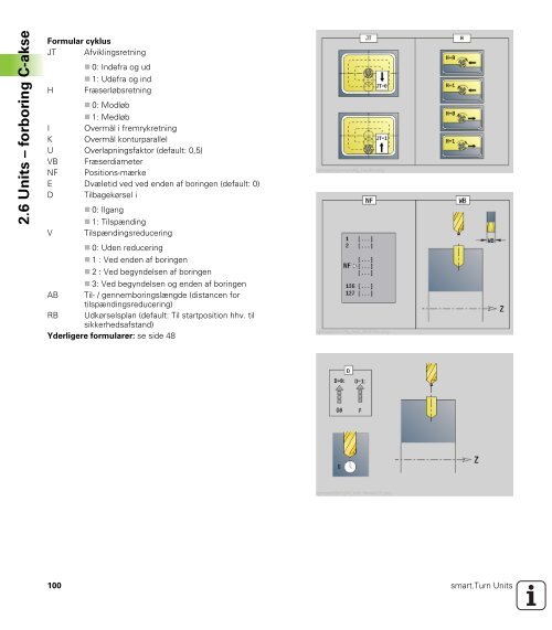 2.5 Units ? boring C-akse - heidenhain