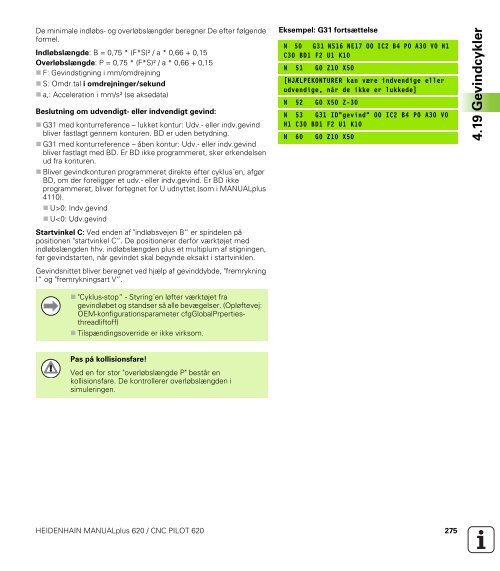 2.5 Units ? boring C-akse - heidenhain