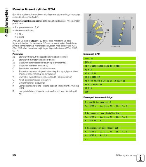 2.5 Units ? boring C-akse - heidenhain