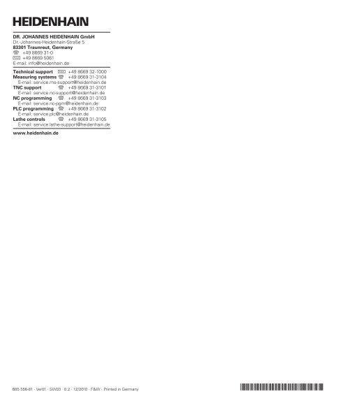 2.5 Units ? boring C-akse - heidenhain