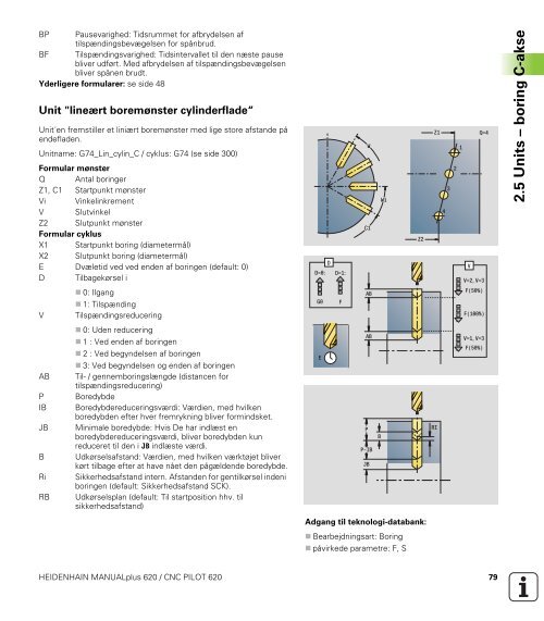 2.5 Units ? boring C-akse - heidenhain