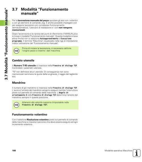 4.4 Cicli di asportazione trucioli - heidenhain