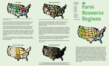 Economic Research Service Farm Resources Regions