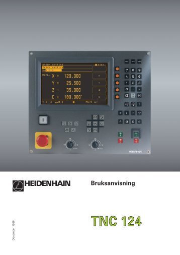 Bruksanvisning - heidenhain