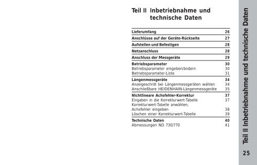 ND 730 ND 770 - heidenhain - DR. JOHANNES HEIDENHAIN GmbH