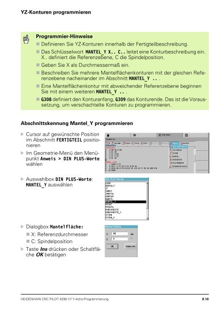 cnc pilot 4290 v7 - heidenhain - DR. JOHANNES HEIDENHAIN GmbH