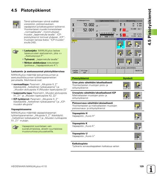 MANUALplus 4110 - heidenhain