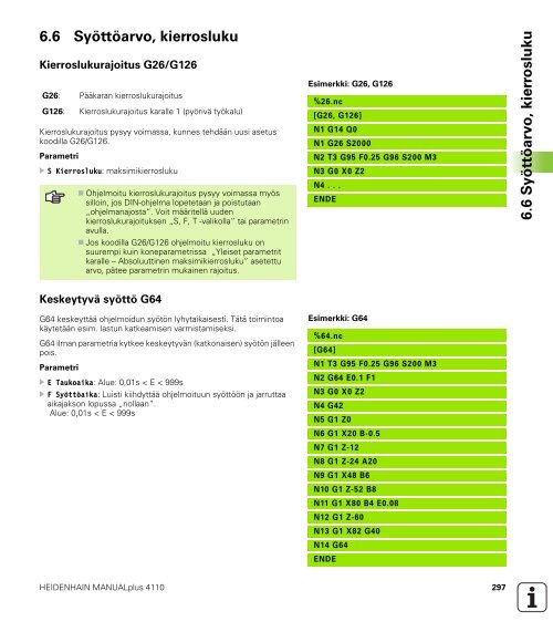 MANUALplus 4110 - heidenhain