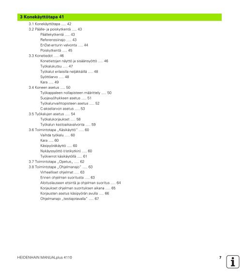 MANUALplus 4110 - heidenhain