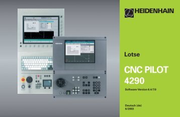 CNC PILOT 4290 - heidenhain