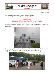 Invitation til årets udflugt onsdag, den 19. juni 2013