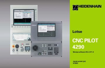 CNC PILOT 4290 - heidenhain