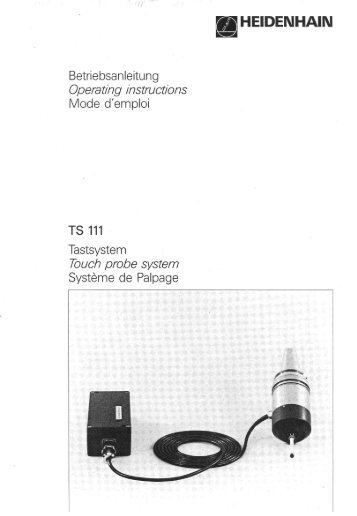 TS 111 - heidenhain