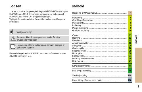 MANUALplus 4110 - heidenhain