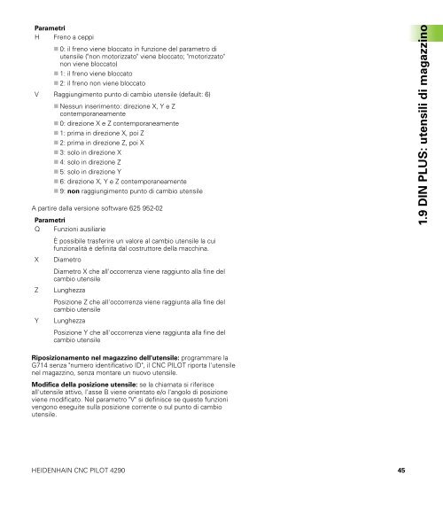 CNC PILOT 4290 Asse B e Y - heidenhain - DR. JOHANNES ...