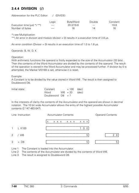 Technical Manual TNC 360 - heidenhain - DR. JOHANNES ...