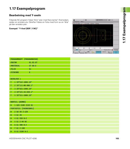 CNC PILOT 4290 B- och Y-axel - heidenhain - DR. JOHANNES ...