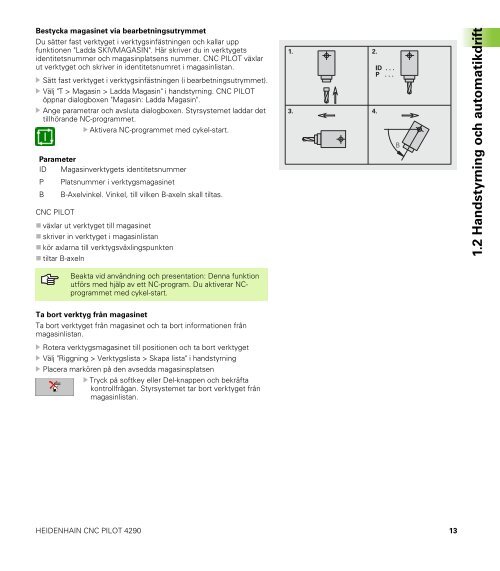 CNC PILOT 4290 B- och Y-axel - heidenhain - DR. JOHANNES ...