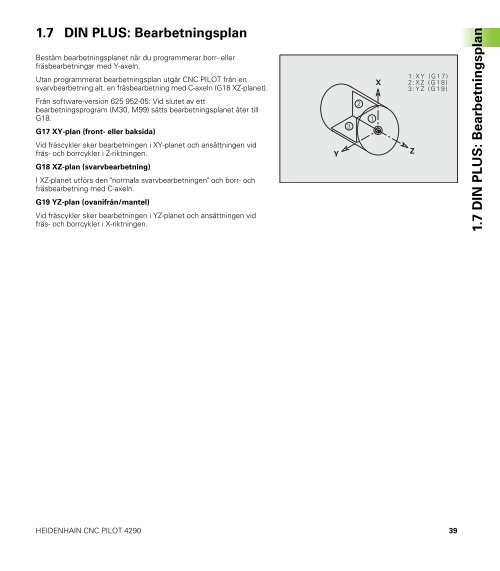 CNC PILOT 4290 B- och Y-axel - heidenhain - DR. JOHANNES ...