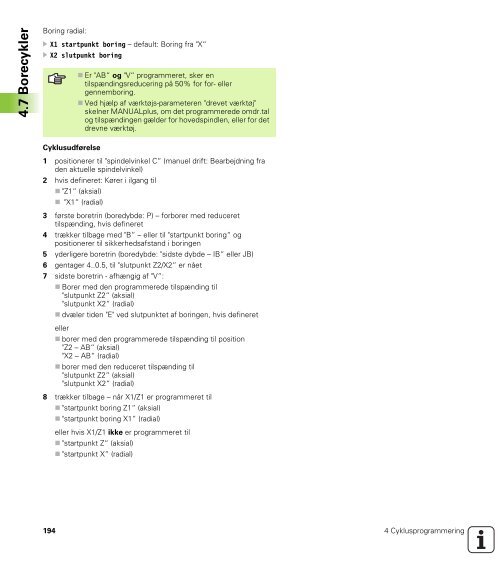 4.5 Stikcy kler - heidenhain